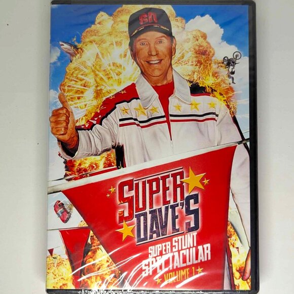 Super Dave's Super Stunt Spectacular ***SEALED DVD*** 4 FOR $15 - Picture 1 of 4